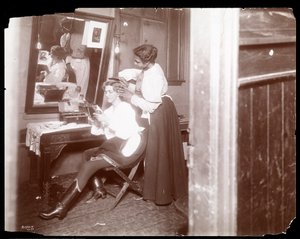 アリスニールセン、1898年頃（銀ゼラチンプリント）